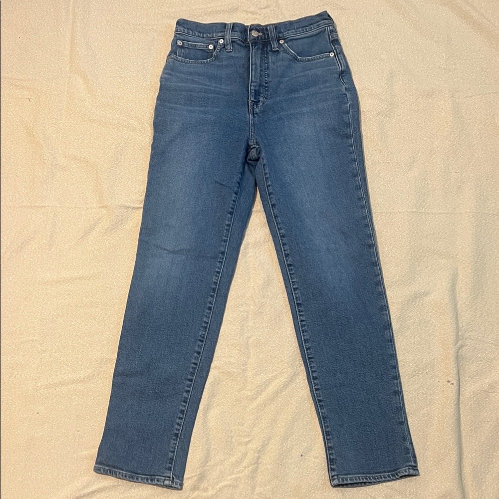 Madewell Classic Straight Leg Denim Jeans